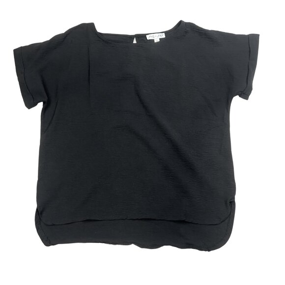 She + Sky Tops - She & Sky Black Women's Top Size Medium Petite